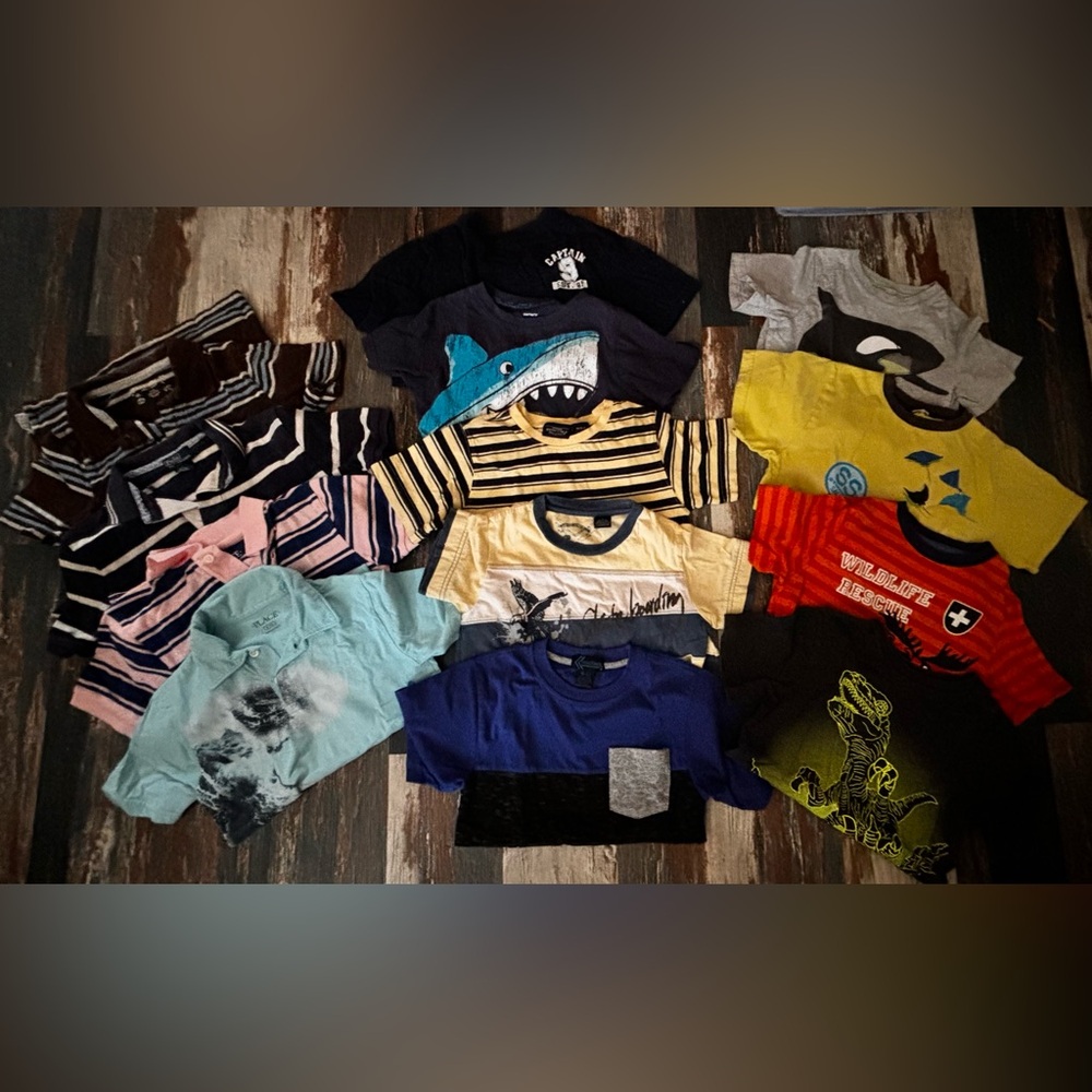 Boys Tee Shirt Bundle size 6